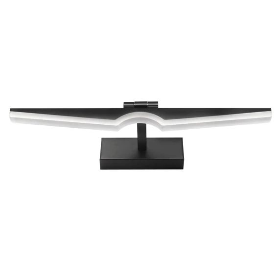 DOMENO ID-358 fürdőszobai fali lámpa, 8w, 40cm, fekete