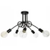 Kép 1/6 - LEDLUX LX-1006 függesztett mennyezeti lámpa,5xE27, fekete