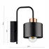 Kép 2/5 - LEDLUX LX-1033 oldalfali lámpa