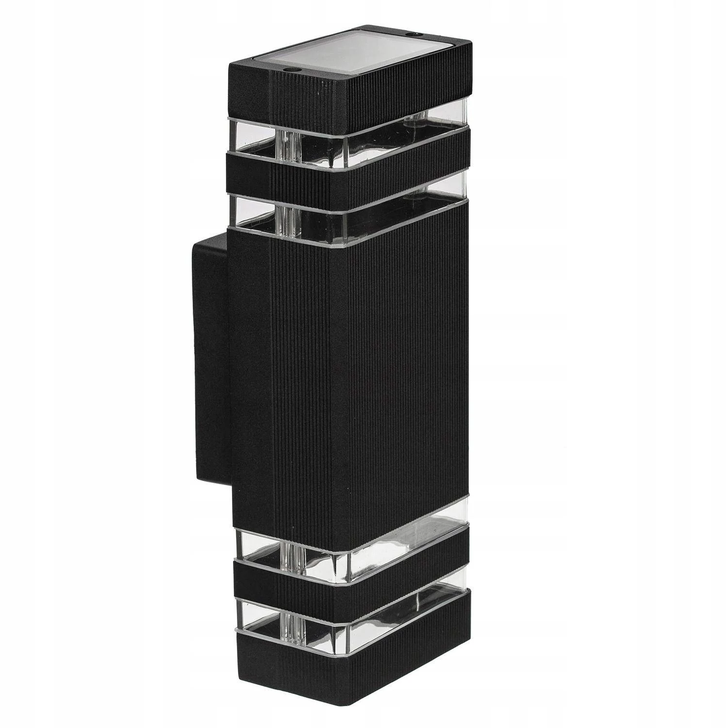 LEDLUX LX-9112-3 kültéri homlokzati lámpa,2xGU10, fekete