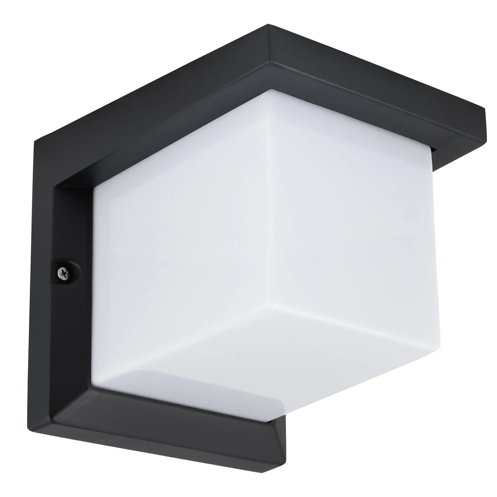 LEDLUX LX-9116 kültéri homlokzati lámpa,1xE27, fekete
